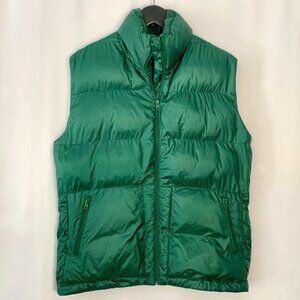 EUC VINEYARD VINES Outerwear Oversized Performance Green Puffer Vest M $248